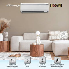 Daikin 1Ton 3 Star Split Inverter AC with PM 2.5 Filter