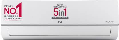 LG Super Convertible 5-in-1 Cooling, 2023 Model  3 Star Split Dual Inverter HD Filter with Anti-Virus Protection AC