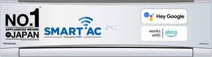 Panasonic 5 Star Split Inverter AC with Wi-fi Connect