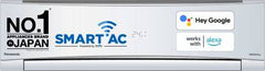Panasonic 5 Star Split Inverter AC with Wi-fi Connect
